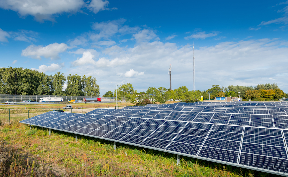 Zonnepark in de regio 