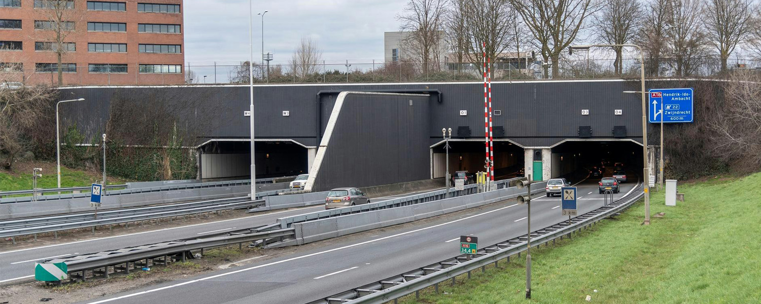 Drechttunnel A16 in Dordrecht