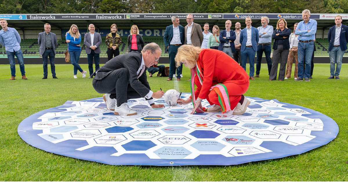 Regio Deal Drechtsteden Gorinchem aftrap ondertekening Jan en Reinie